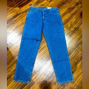 NWT Carhartt Tapered Leg Relaxed Fit Denim Jean Men Size 40x36 Blue Medium Wash